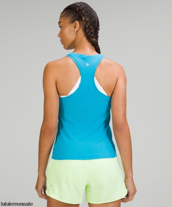 Lululemon Damen DELULU510 | Swiftly Tech Racerback Tank Top 20 Race Length Türkis Tide